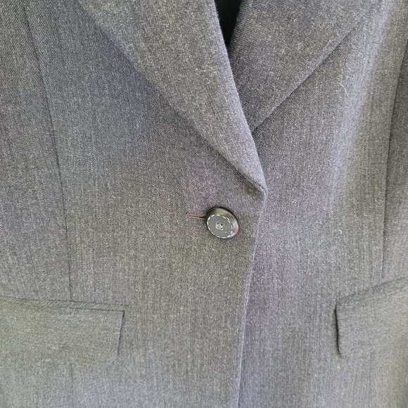 Andy The-Anh Grey Wool Blazer - Picture 6 of 12